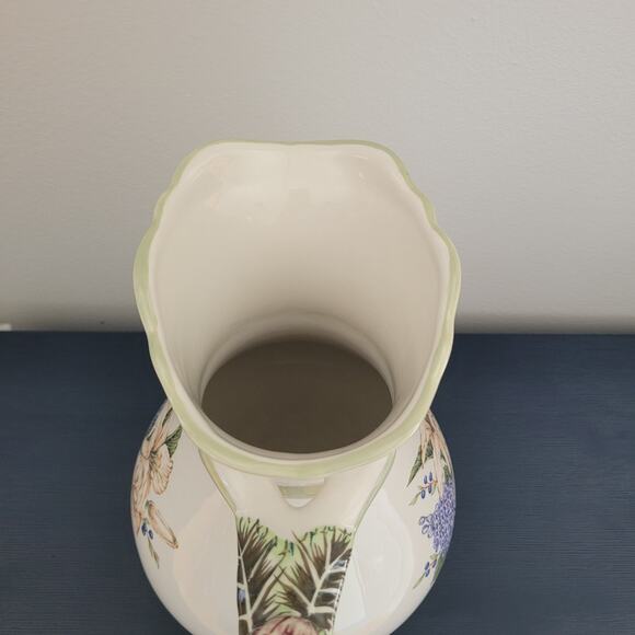 Princess House Vintage Garden Pitcher and Bowl Set #1492A & #1492B - Picture 11 of 16